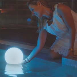 Kula solarna do basenu BULY RGB IP68 20cm 3095