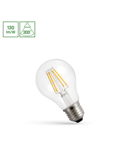 Żarówka ściemnialna LED COG 5,5W E27 WW WOJ+14644