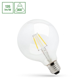 Żarówka ściemnialna LED COG GLOB 8,5W E27 G125 WW WOJ+14642