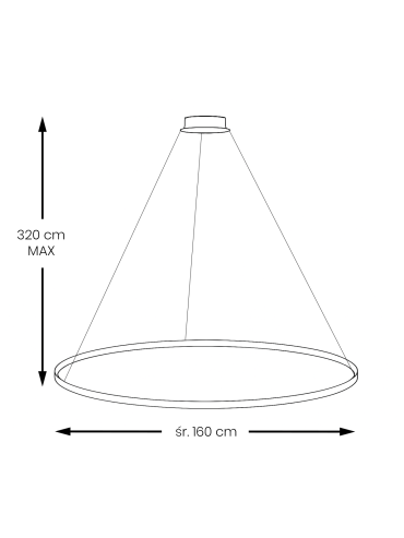 Lampa wisząca CIRCLE LA0796