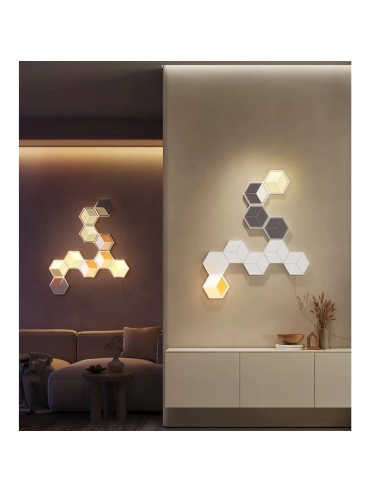 Panele LED GLIDE HEXAGON 7-PACK RGBIC H606A