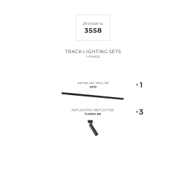 13 szynoprzewody jednoobwodowe black 3558