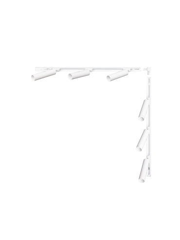 Zestaw 19 szynoprzewody jednoobwodowe white 3578