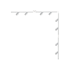 Zestaw 22 szynoprzewody jednoobwodowe white 3585