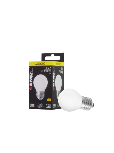 ŻARÓWKA E27 LED FILAME 6W WW ML G45 KULKA 4946