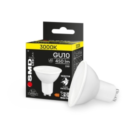 ŻARÓWKA GU10 LED SMD LEDline 5W WW ALU+PC 4823