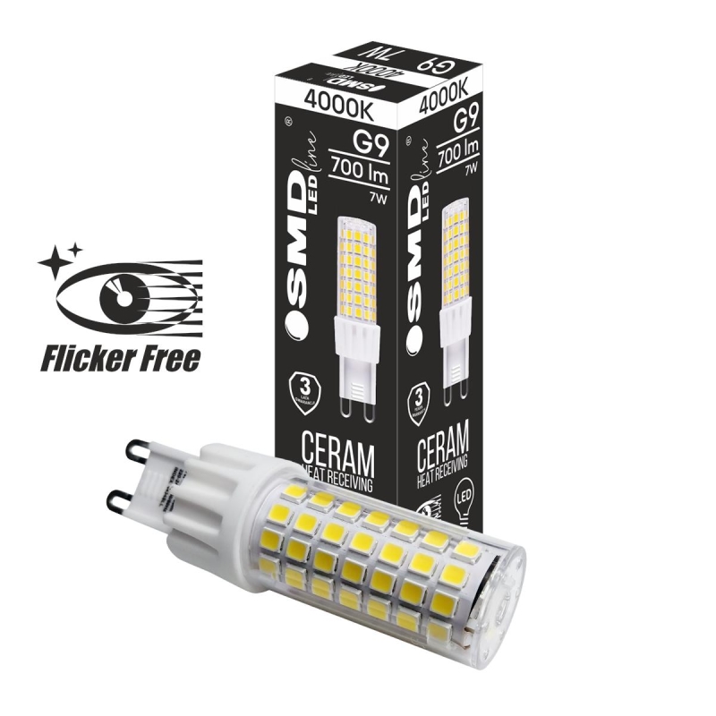 ŻARÓWKA G9 LED SMD NW 7W 700lm 3Y 4434 FF