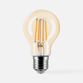 Żarówka ORO AMBER E27 A60 4W WW