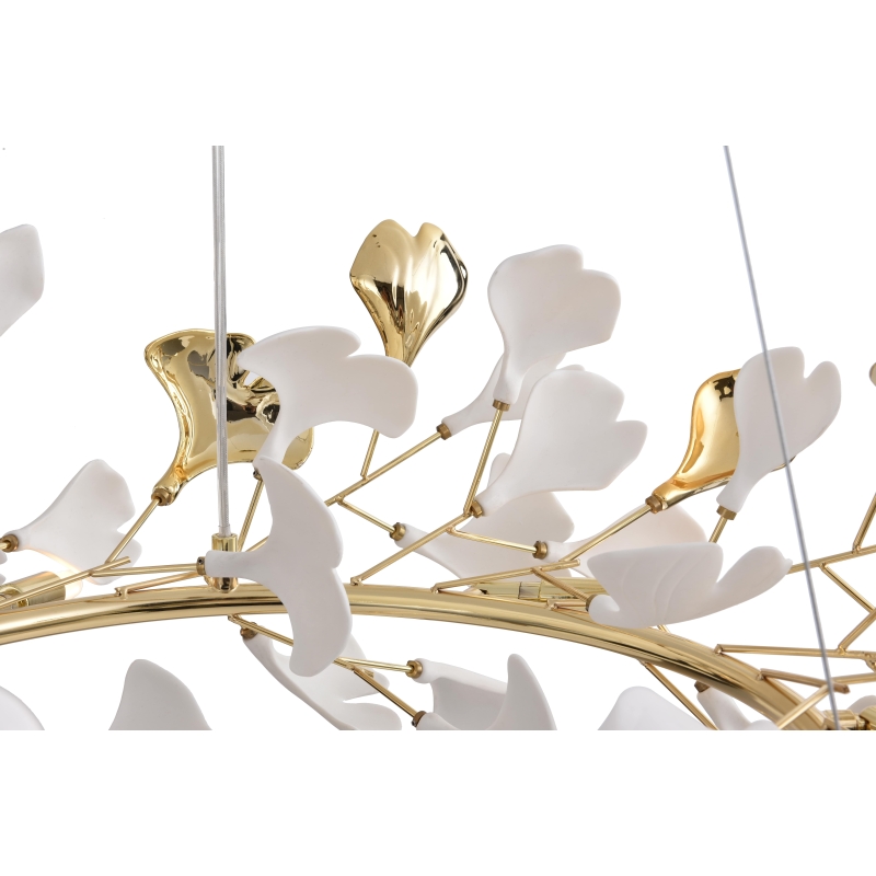 Lampa wisząca LEAF MD2858-6AS-G