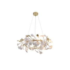 Lampa wisząca LEAF MD2858-6AS-G