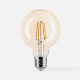 Żarówka ORO AMBER E27 G80 4W WW