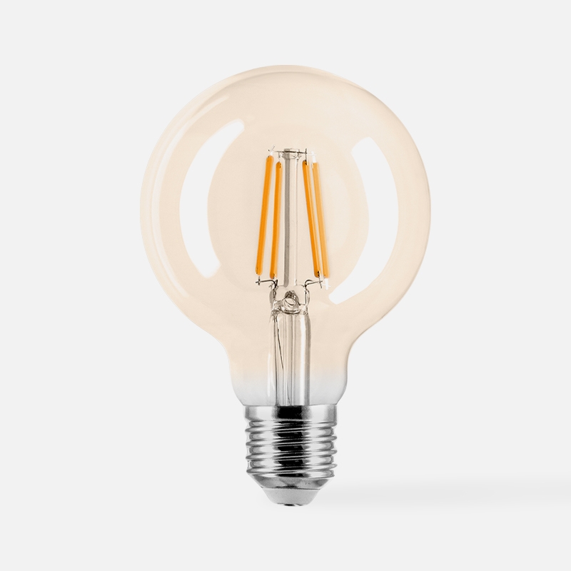 Żarówka ORO AMBER E27 G80 4W WW