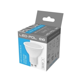 Żarówka ORO-GU10-SMD-RED