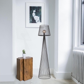 Lampa podłogowa SOUL BLACK K-4643