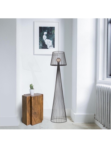 Lampa podłogowa SOUL BLACK K-4643