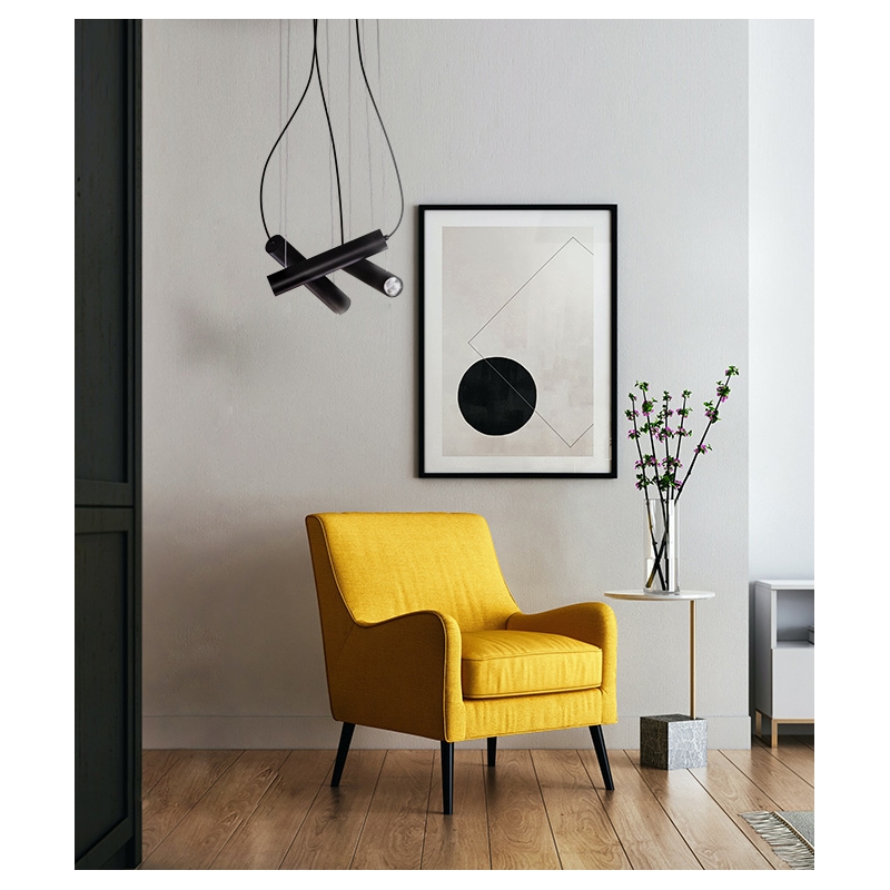 Lampa wisząca MILE BLACK K-4401