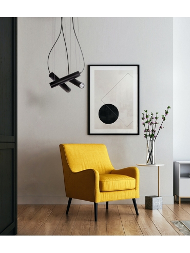 Lampa wisząca MILE BLACK K-4401