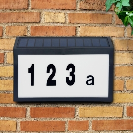 Kinkiet zewnętrzny NUMERO LED z numerem domu IP44 329493