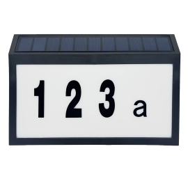 Kinkiet zewnętrzny NUMERO LED z numerem domu IP44 329493