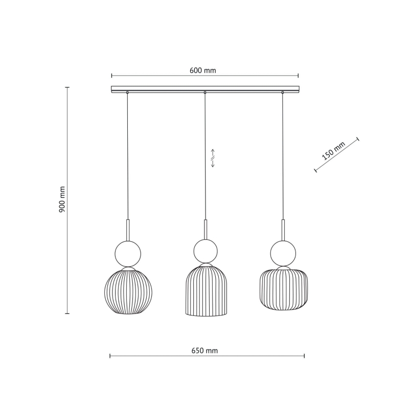 Lampa wisząca SOPHIA 11147