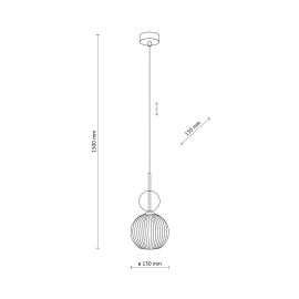 Lampa wisząca SOPHIA 11040