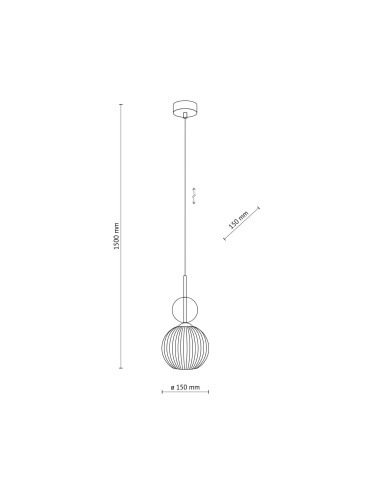 Lampa wisząca SOPHIA 11040