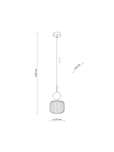 Lampa wisząca SOPHIA 11144