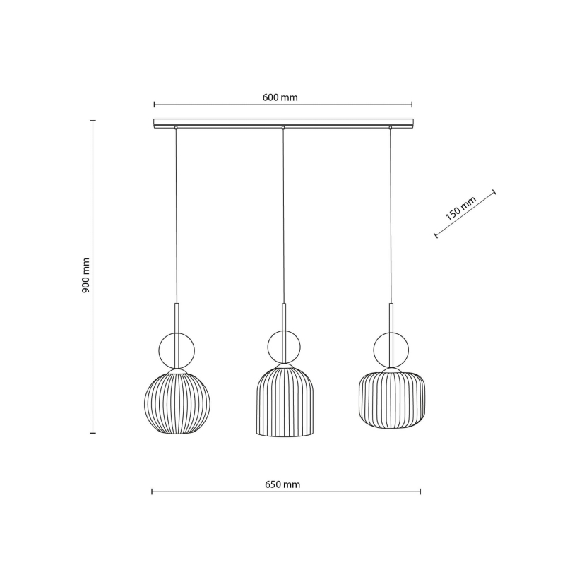 Lampa wisząca SOPHIA 11042