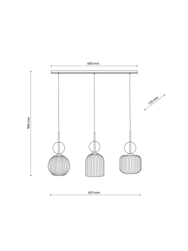 Lampa wisząca SOPHIA 11042