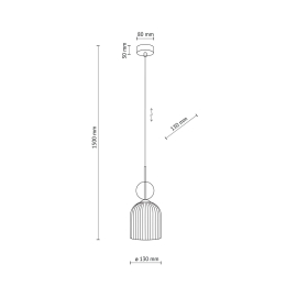 Lampa wisząca SOPHIA 11039