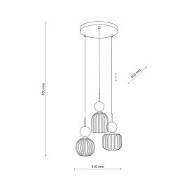 Lampa wisząca SOPHIA 11148