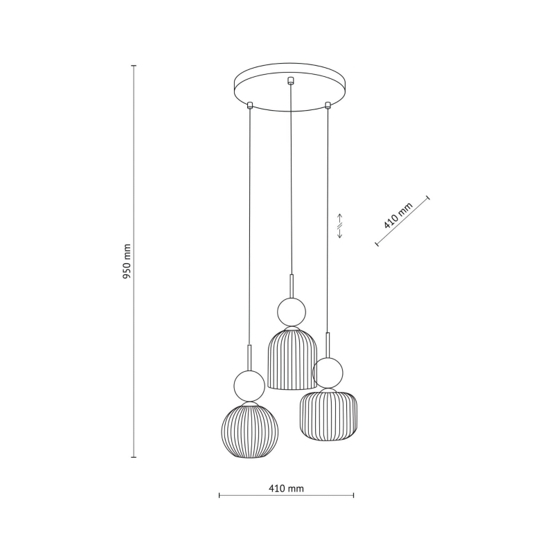 Lampa wisząca SOPHIA 11148