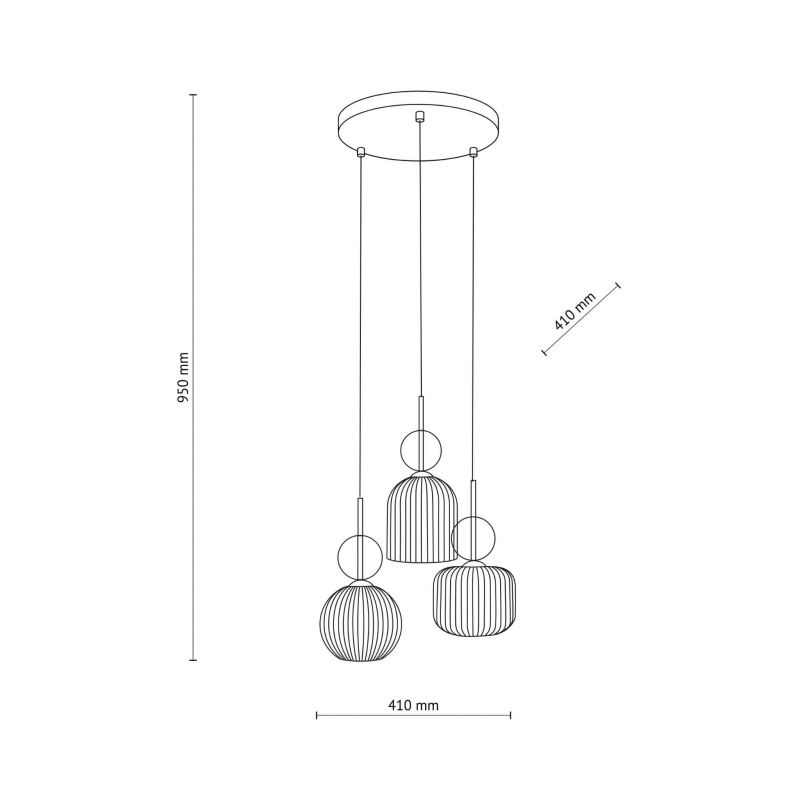 Lampa wisząca SOPHIA 11041