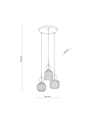 Lampa wisząca SOPHIA 11041