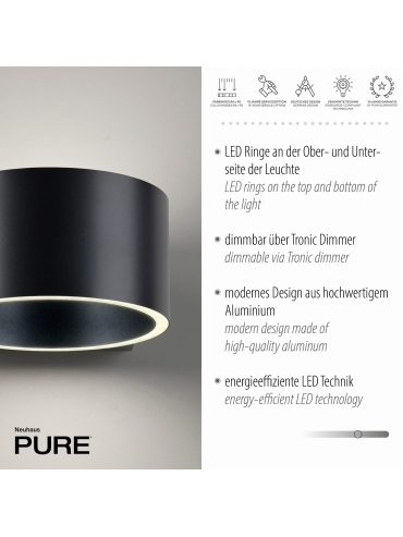 Kinkiet PURE CLIPSE 8561-15