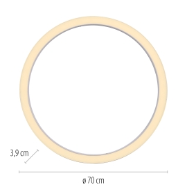 Lampa sufitowa PURE LINES ROUND 6306-16