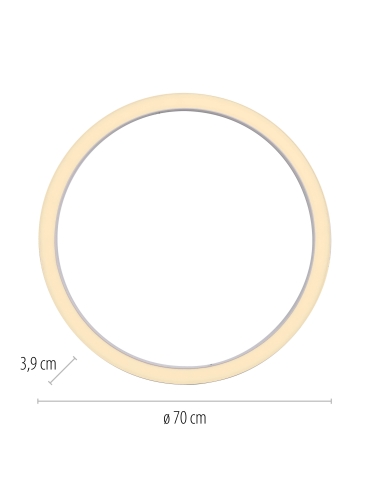 Lampa sufitowa PURE LINES ROUND 6306-16