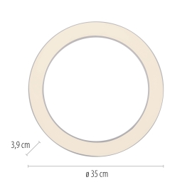 Lampa sufitowa PURE LINES ROUND 6310-16