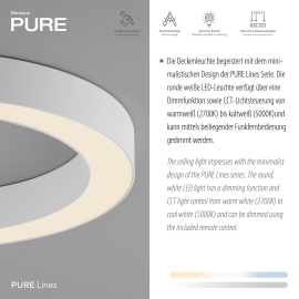 Lampa sufitowa PURE LINES ROUND 6310-16