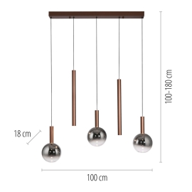 Lampa wisząca BOWL 2286-23