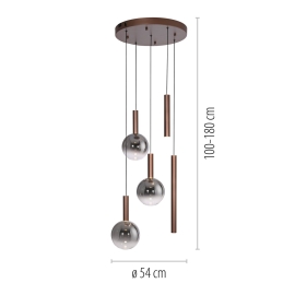 Lampa wisząca BOWL 2285-23