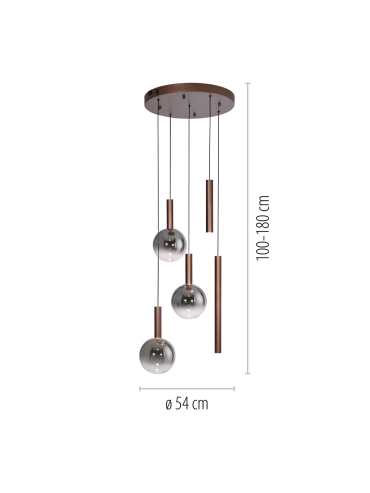 Lampa wisząca BOWL 2285-23