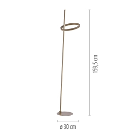 Lampa podłogowa RITUS 15397-39