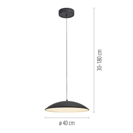 Lampa wisząca LENTE 14606-18