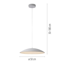 Lampa wisząca LENTE 14607-16