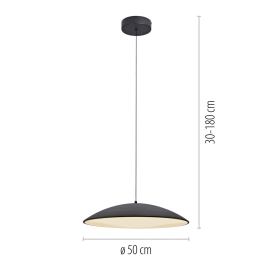 Lampa wisząca LENTE 14607-18