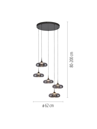 Lampa wisząca POSH 15694-15