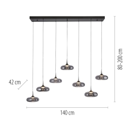 Lampa wisząca POSH 15695-15