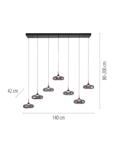 Lampa wisząca POSH 15695-15