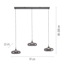 Lampa wisząca POSH 15693-15